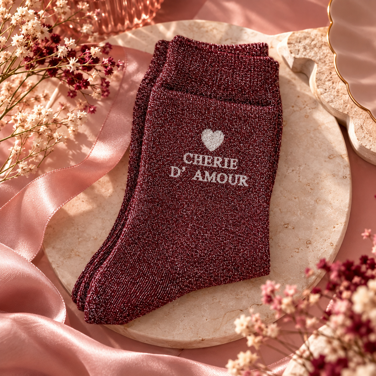 Chaussettes à paillettes