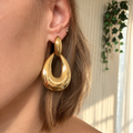Boucle d'oreille anneau