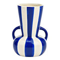 Vase Bleu rayer