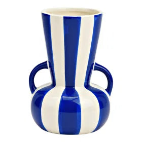 Vase Bleu rayer