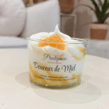 Bougie douceur de miel