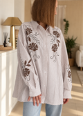 Chemise Brodée