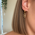Boucle d'oreille anneau Maria