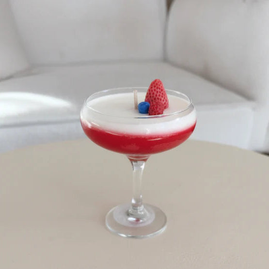 Bougie cocktail Fruits rouges
