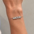 Bracelet Amour argenté