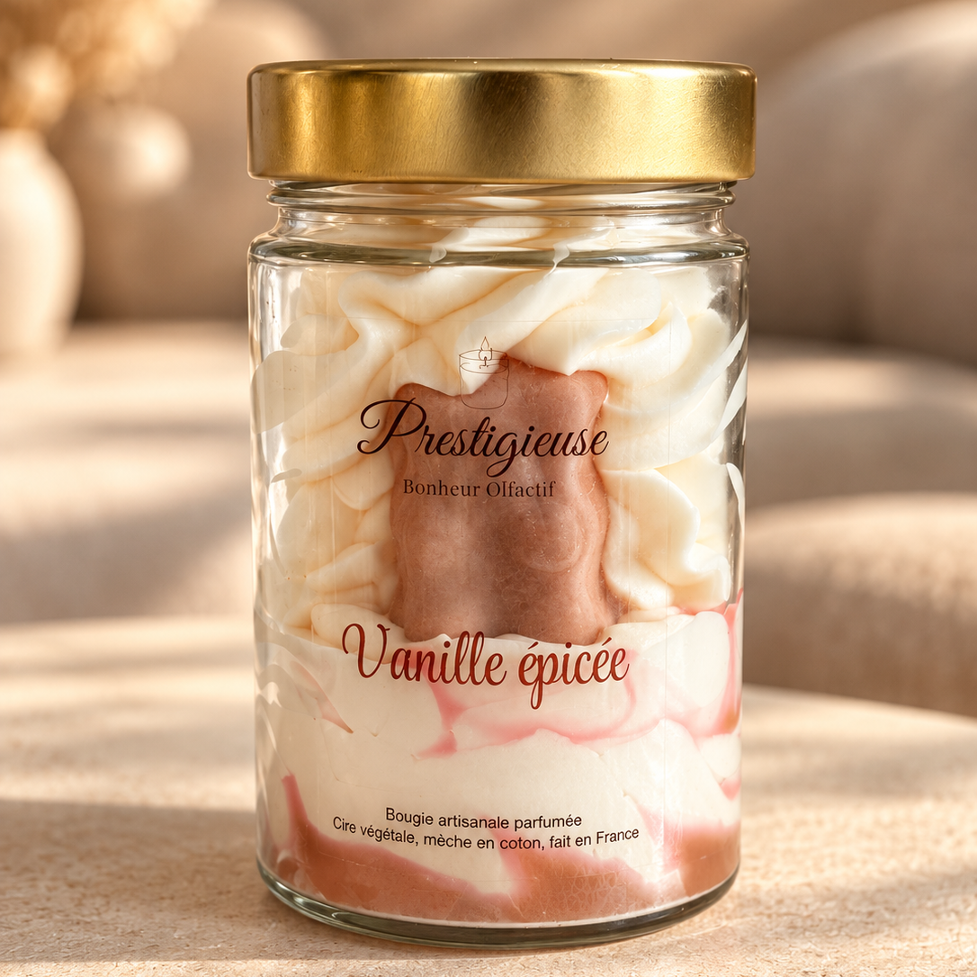 Bougie Vanille épicée