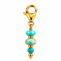 Pendentif Perle bleu