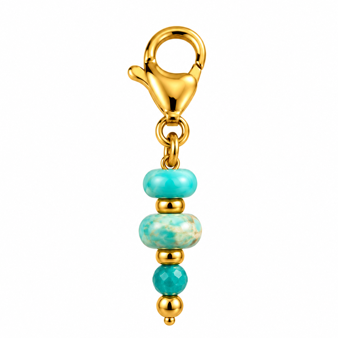 Pendentif Perle bleu