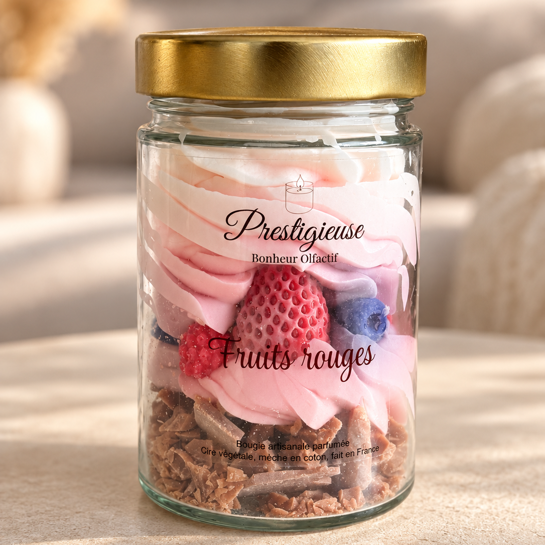 Bougie Fruits rouges