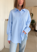 Chemise Rayé Bleu