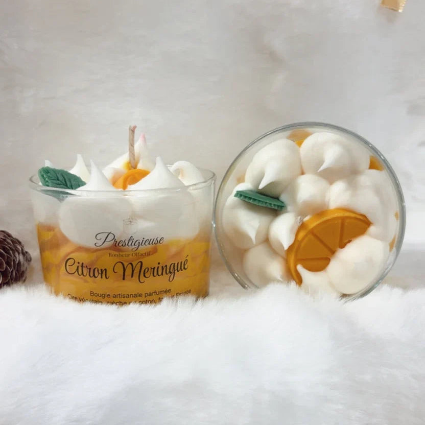 Bougie Citron meringué