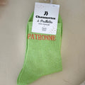 Chaussettes à paillettes Patronne
