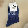 Chaussettes à paillettes Queen of fashion