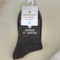 Chaussettes à paillettes Chérie d'amour