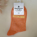 Chaussettes à paillettes Patronne
