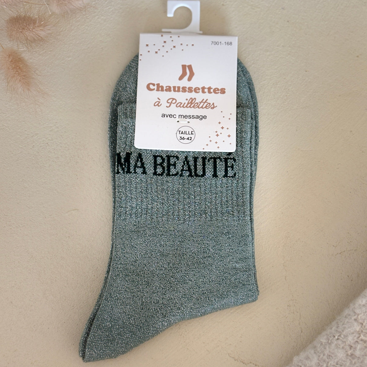 Chaussettes à paillettes Ma beauté