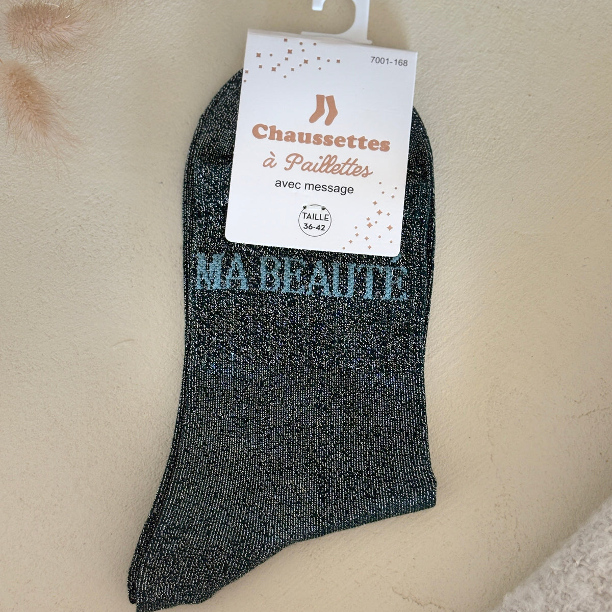 Chaussettes à paillettes Ma beauté