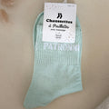 Chaussettes à paillettes Patronne