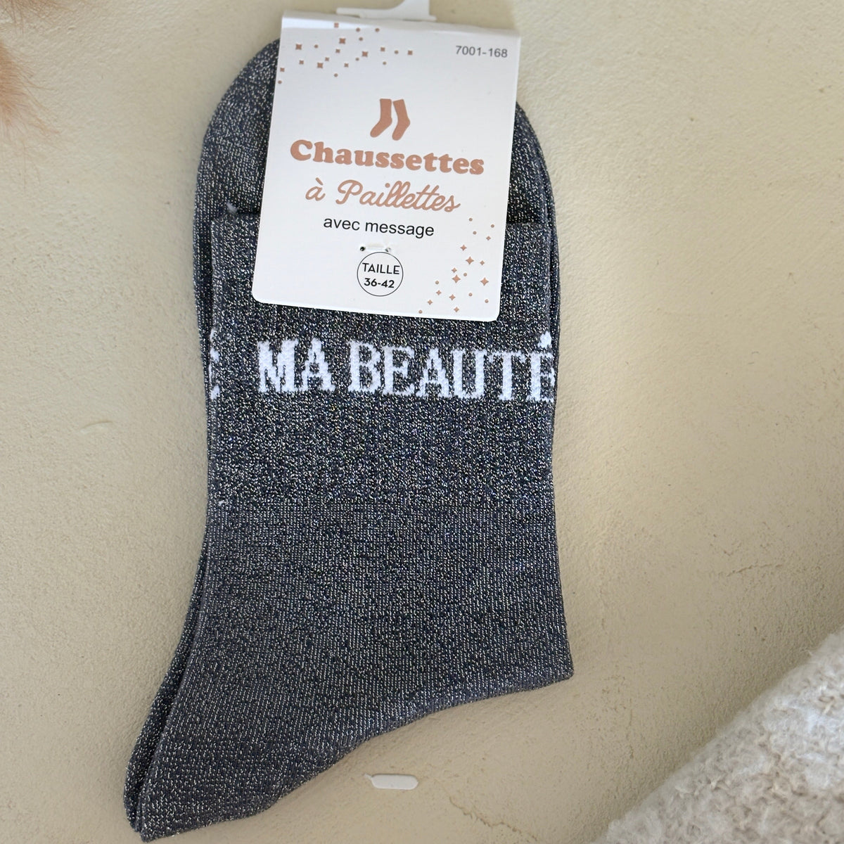 Chaussettes à paillettes Ma beauté