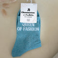 Chaussettes à paillettes Queen of fashion