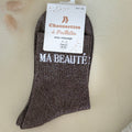 Chaussettes à paillettes Ma beauté