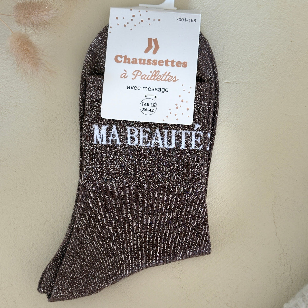 Chaussettes à paillettes Ma beauté