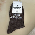 Chaussettes à paillettes Queen of fashion