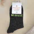 Chaussettes à paillettes Ma beauté