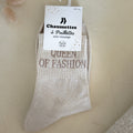Chaussettes à paillettes Queen of fashion