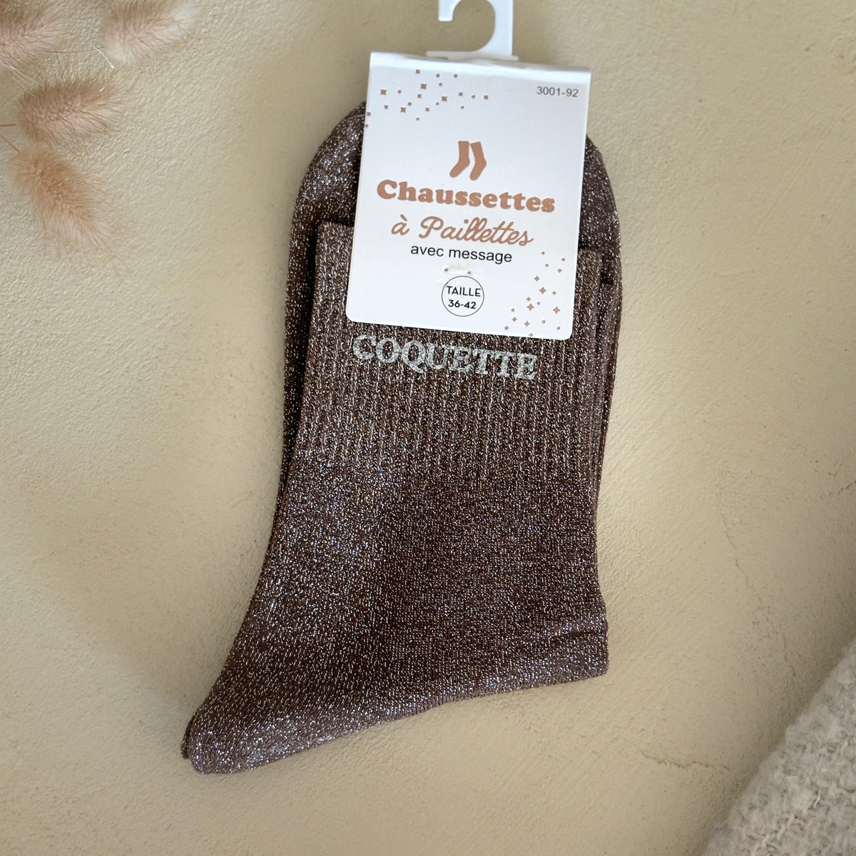 Chaussettes à paillettes Coquette