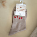 Chaussettes à paillettes Ma vie