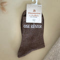 Chaussettes à paillettes Ose rêver