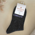 Chaussettes à paillettes Connasse