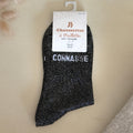 Chaussettes à paillettes Connasse