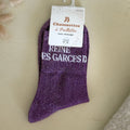 Chaussettes à paillettes Reine des garces