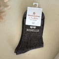 Chaussettes à paillettes Rebelle