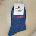 Chaussettes à paillettes Patronne